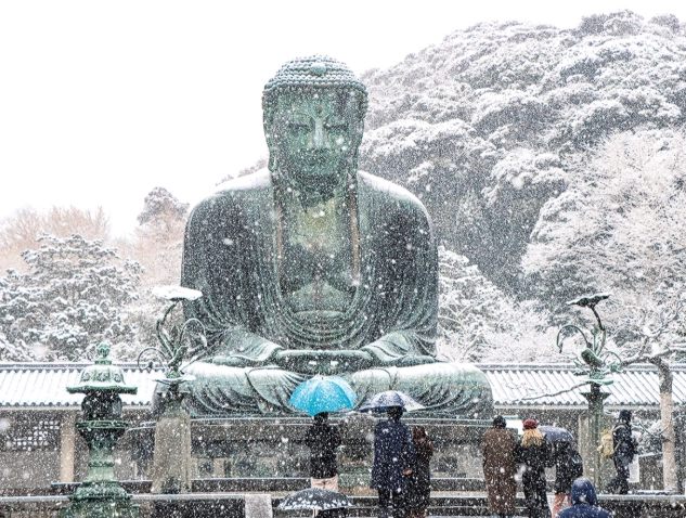 鎌倉大佛冬季旅遊 鎌倉大佛冬季旅遊