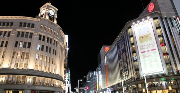 銀座 夜間 散策 銀座 夜間 散策