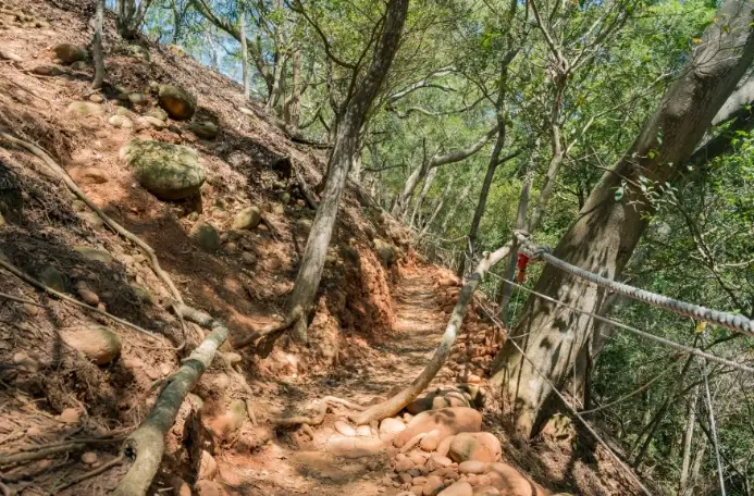 火炎山地形 火炎山地形
