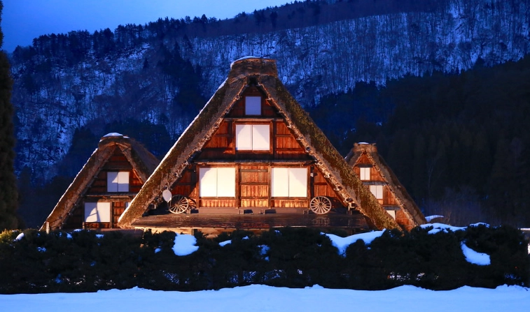 高山出發合掌村