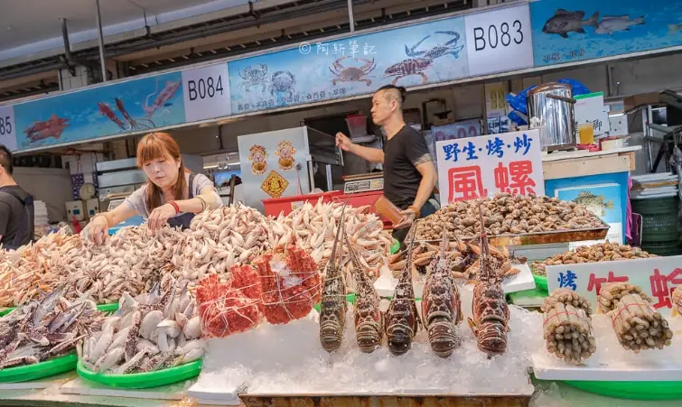 梧棲漁港美食
