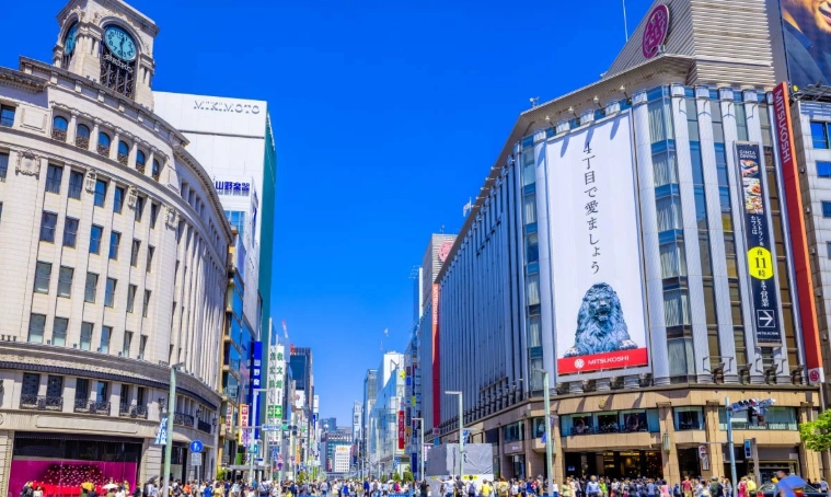銀座購物