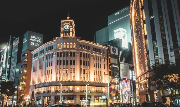 銀座自由行