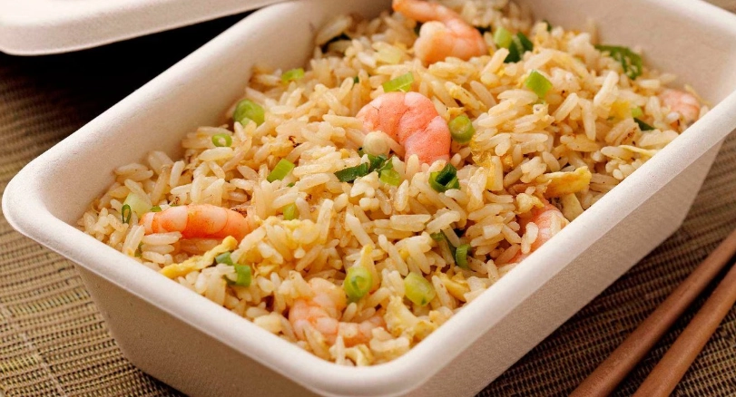 粒粒分明炒飯