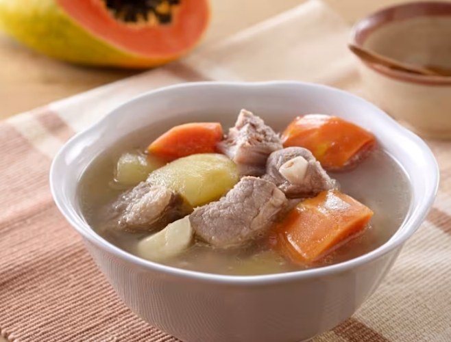 青木瓜排骨湯 青木瓜排骨湯