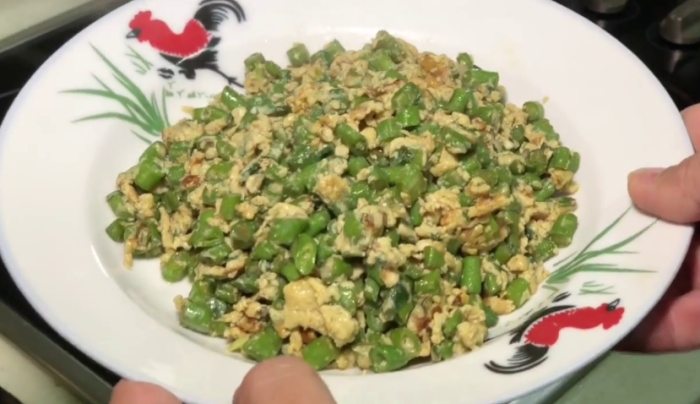 長豆炒蛋食譜