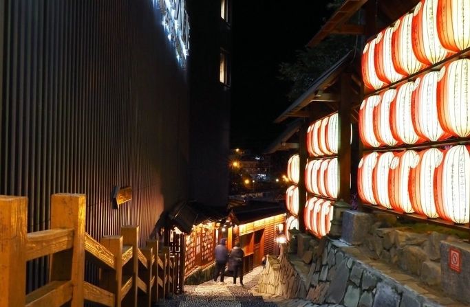 谷關夜景 谷關夜景