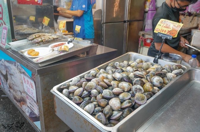王功漁港美食