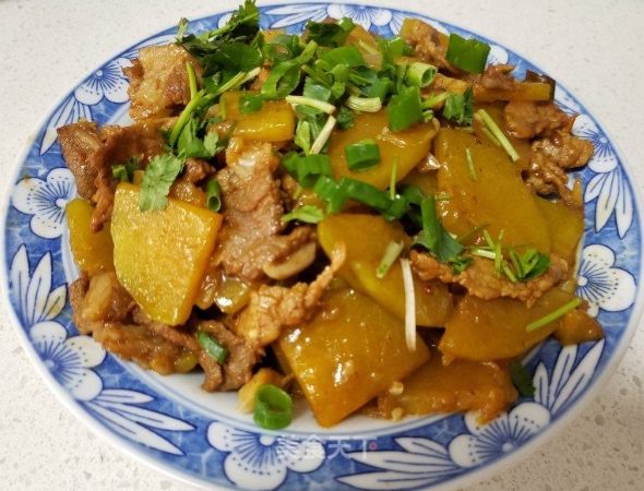 南瓜炒菜食譜
