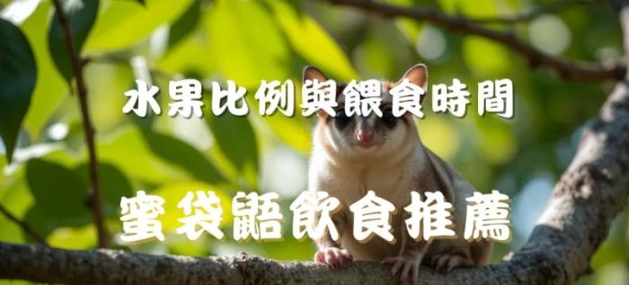 蜜袋鼯食物
