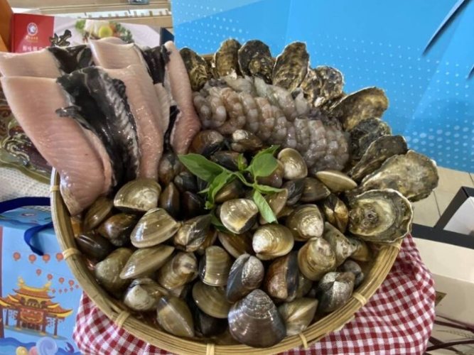 王功漁港美食