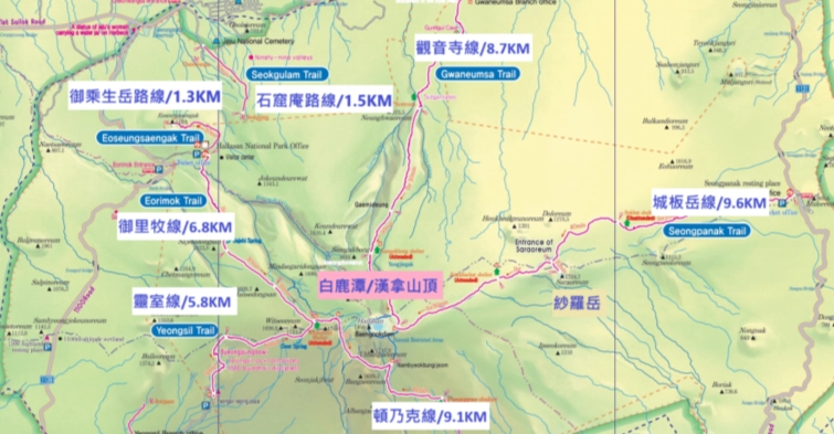 漢拿山登山時間 漢拿山登山時間