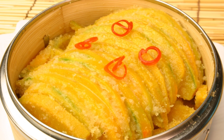 蒜蓉蒸南瓜做法 蒜蓉蒸南瓜做法