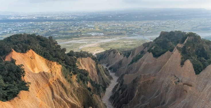 火炎山地形景觀 火炎山地形景觀