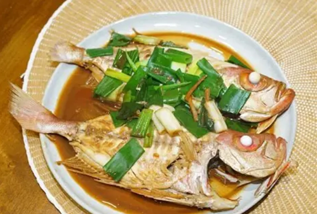 台灣蔥燒魚 台灣蔥燒魚