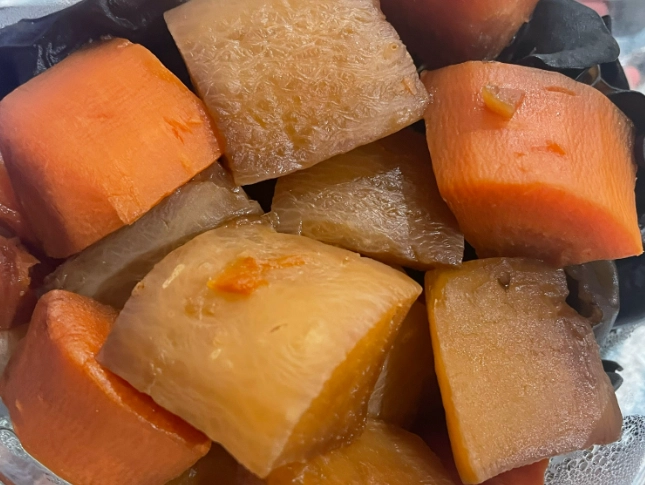 蘿蔔香菇滷味 蘿蔔香菇滷味