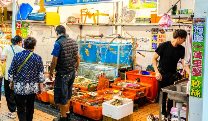 龜吼漁夫市集美食 龜吼漁夫市集美食
