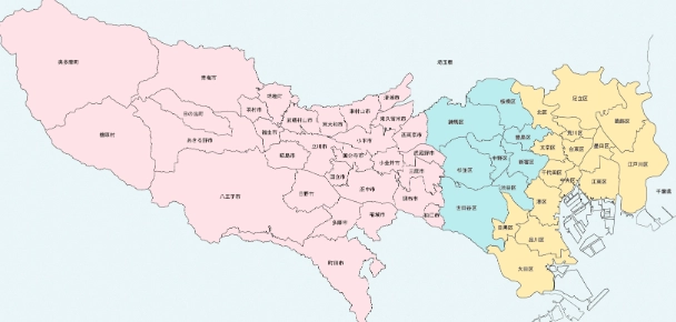 神奈川東京區別 神奈川東京區別