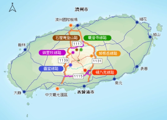 漢拏山靈室路線 漢拏山靈室路線